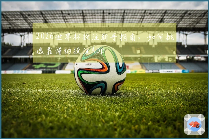2026世界杯投注新手指南，如何挑选靠谱的投注App
