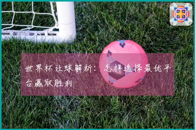 世界杯让球解析：怎样选择最优平台赢取胜利