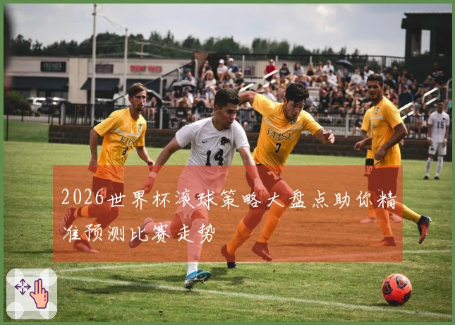 2026世界杯滚球策略大盘点助你精准预测比赛走势